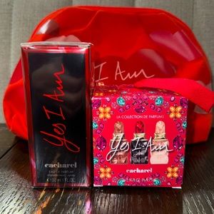 Cacharel Yes I Am parfum Spray pack with bag